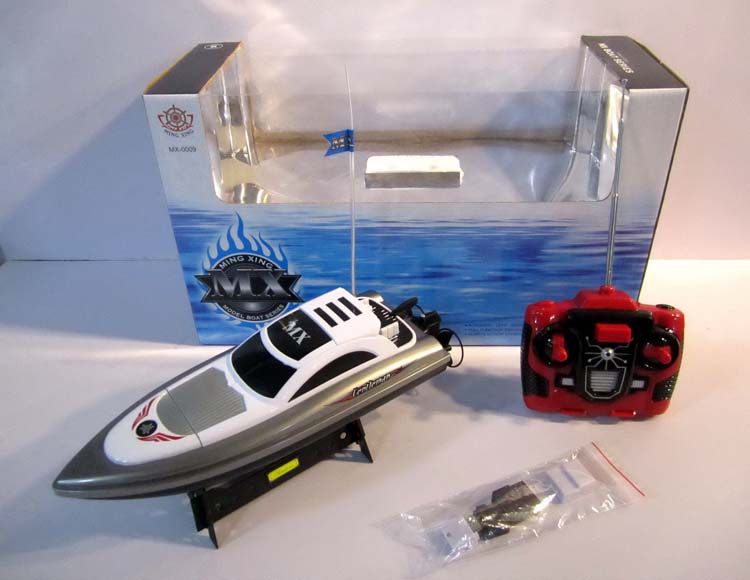 四通带加速可换三频道快艇不包电 MX-0009-7